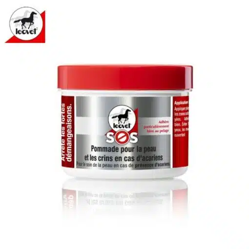 Baume SOS parasite Pommade Anti-acariens LEOVET Sellerie Equinoxe Shop Fuveau