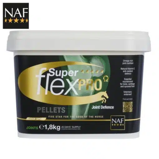 SUPERFLEX Pro Pellets 1,8kg NAF EQUINE cheval Sellerie Equinoxe-Shop