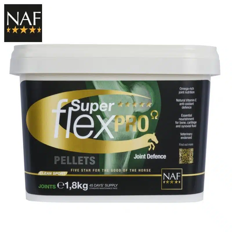 SUPERFLEX Pro Pellets 1,8kg NAF EQUINE cheval Sellerie Equinoxe-Shop