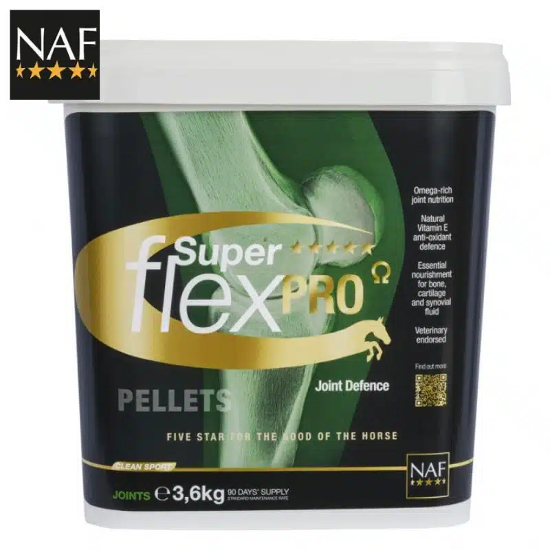 SUPERFLEX Pro Pellets 3,6kg NAF EQUINE cheval Sellerie Equinoxe-Shop
