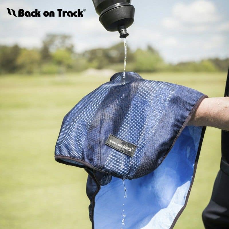 Serviette rafraîchissante Back on Track® Cool on Track à mouiller Sellerie Equinoxe Shop fuveau