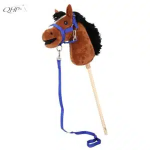 Set licol et longe bleu pour Hobby Horse QHP Sellerie Equinoxe Shop Fuveau
