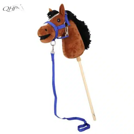 Set licol et longe bleu pour Hobby Horse QHP Sellerie Equinoxe Shop Fuveau