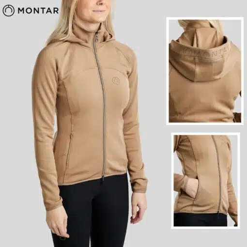Veste d'équitation Softshell Jacket MoWendy Full Zip w. Lasercut Logo Warm Light Grey REBEL SS 25 Sellerie Equinoxe Shop Fuveau