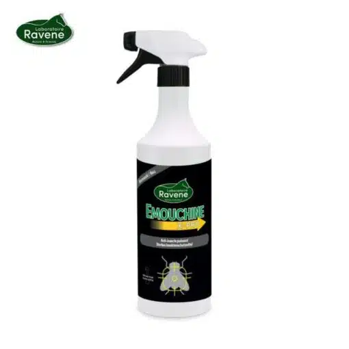 Spray anti-mouches Emouchine X PRO RAVENE Sellerie Equinoxe Shop Fuveau