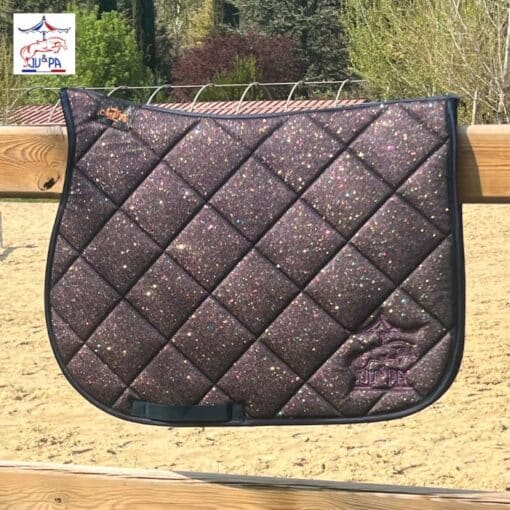 Tapis Glitter Ju et Pa Marine paillettes multicolor Ju et Pa by Sellerie Equinoxe Shop Fuveau