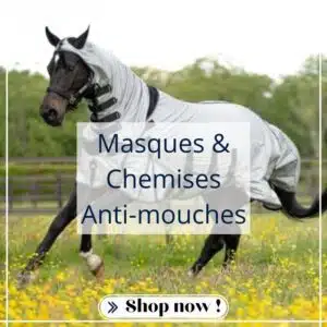 sélections chemises et masques anti-mouches Sellerie Equinoxe Shop Fuveau