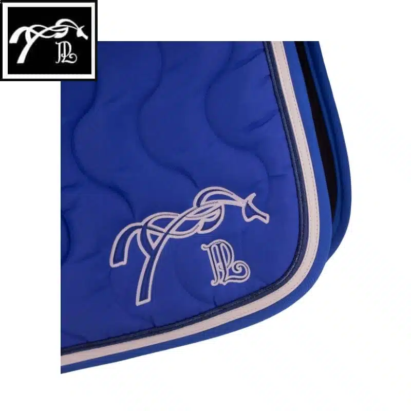 Tapis Pénélope Classic bleu roi paillettes Pénélope Store Sellerie Equinoxe Shop Fuveau