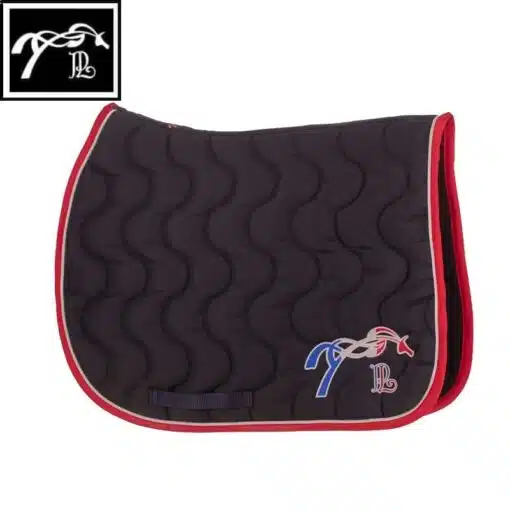 Tapis Pénélope Classic marine france rouge Pénélope Store Sellerie Equinoxe Shop Fuveau
