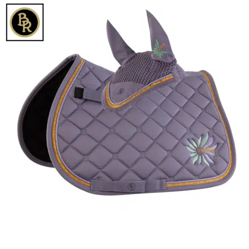 ensemble tapis et bonnet mini horse violet BR Sellerie Equinoxe Shop Fuveau