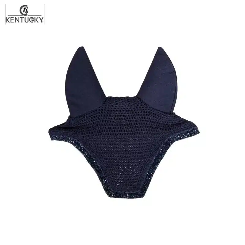 Bonnet anti-mouches Glitter Stone 42625 Kentucky Horsewear Sellerie Equinoxe Fuveau