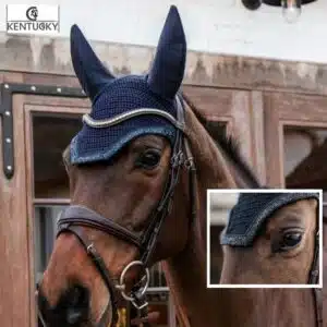Bonnet anti-mouches Glitter Stone 42625 Kentucky Horsewear Sellerie Equinoxe