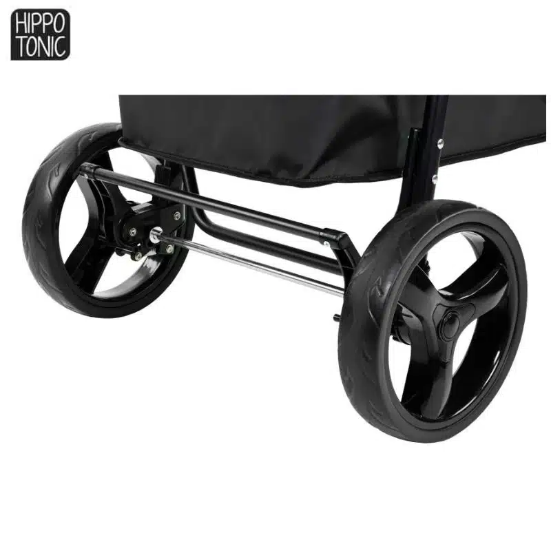 Chariot porte-selle Hippo-Tonic pliable noir Sellerie Equinoxe