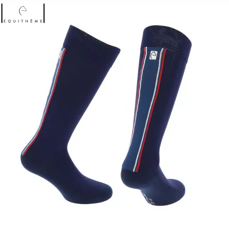 Chaussettes Classic bleu marine EQUITHÈME Sellerie Equinoxe Shop Fuveau