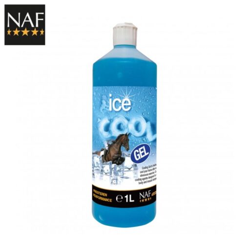 Gel refroidissant Ice Cool Gel 1L 721102100 NAF EQUINE cheval Sellerie Equinoxe-Shop