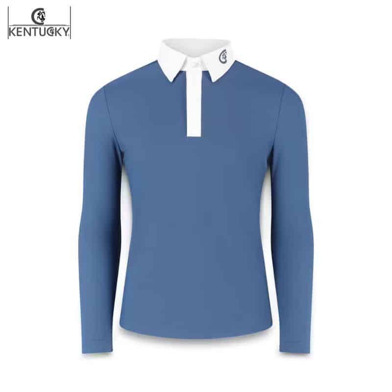 Osaka kids boy show shirt long sleeve Kentucky Horsewear Sellerie Equinoxe-Shop Fuveau