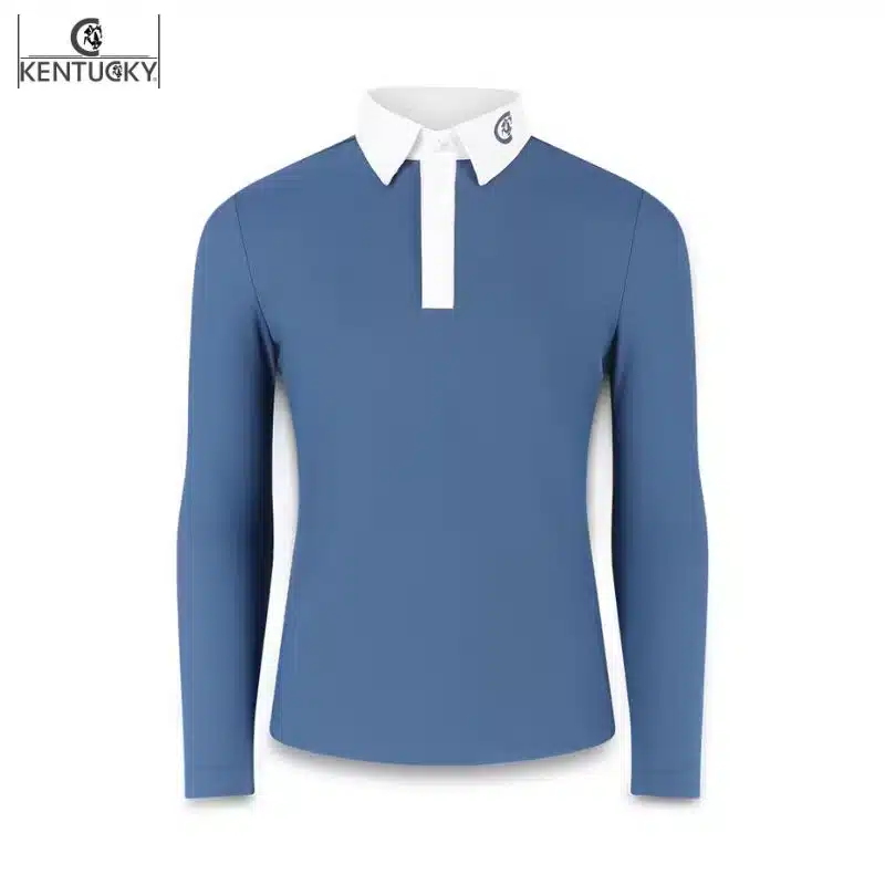 Osaka kids boy show shirt long sleeve Kentucky Horsewear Sellerie Equinoxe-Shop Fuveau