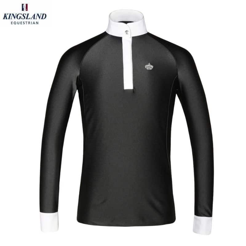 Polo de concours KLRoselyn Grey KINGSLAND Sellerie Equinoxe Fuveau