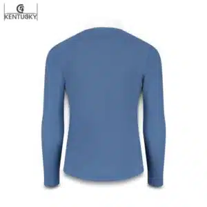 Polo de concours Osaka manches longues bleu marine Kentucky Horsewear Sellerie Equinoxe-Shop Fuveau