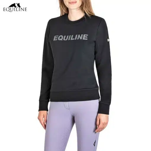 Pull Felpa da equitazione da donna Equiline Gidet Sellerie Equinoxe Fuveau