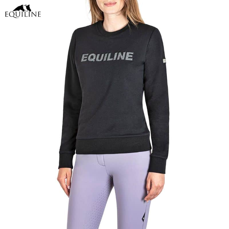 Pull Felpa da equitazione da donna Equiline Gidet Sellerie Equinoxe Fuveau