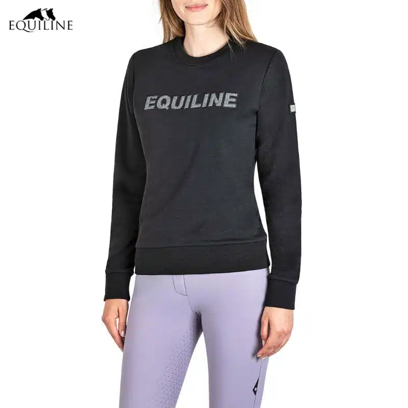 Pull Felpa da equitazione da donna Equiline Gidet Sellerie Equinoxe Fuveau