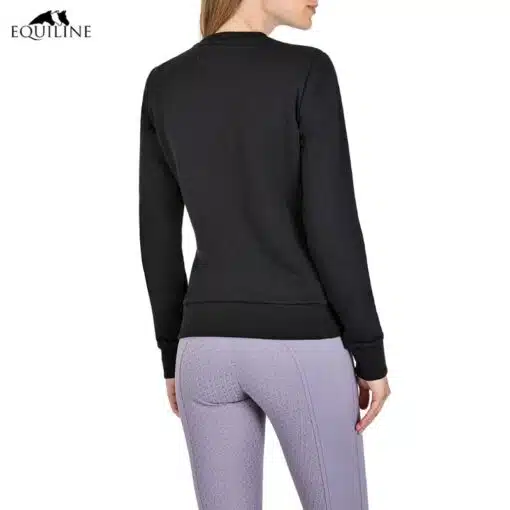 Pull Felpa da equitazione da donna Equiline Gidet Sellerie Equinoxe Shop Fuveau
