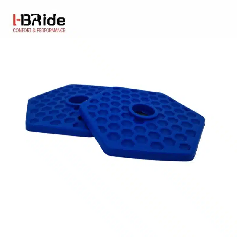 Rondelles de Mors Extensibles Nid d'abeilles bleu roi I Bride Sellerie Equinoxe Shop Fuveau