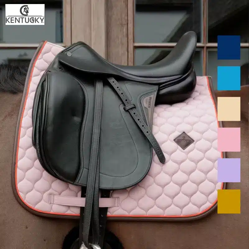 Tapis de Selle Onion Quilt Neon Dressage Kentucky Horsewear 42743 Sellerie Equinoxe Fuveau