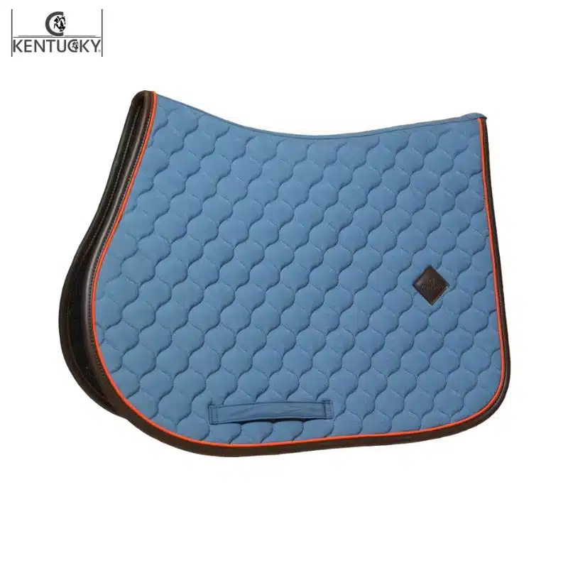 Tapis de Selle Onion Quilt Neon Jumping Bleu ciel Kentucky Horsewear 42743 Sellerie Equinoxe Fuveau