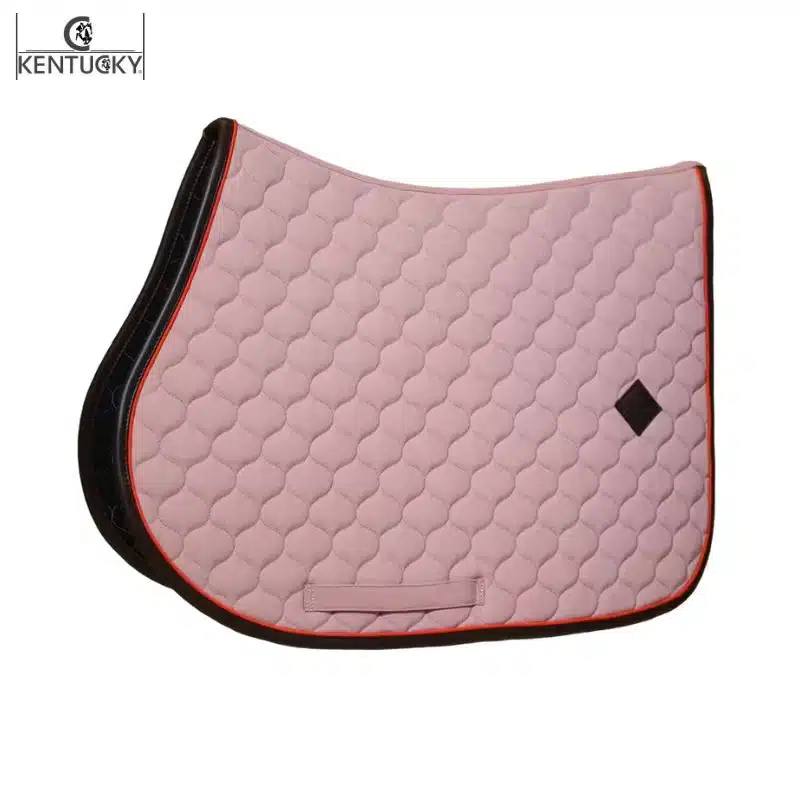 Tapis de Selle Onion Quilt Neon Jumping vieux rose Kentucky Horsewear 42743 Sellerie Equinoxe Fuveau