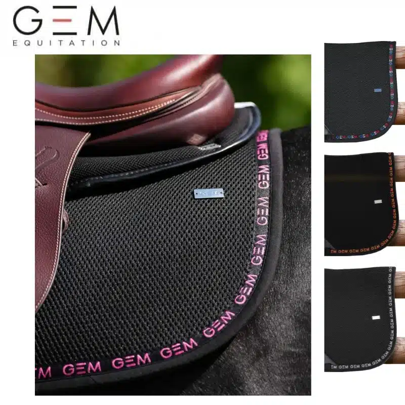 Tapis de selle GEM MESH Spring Summer 2025 Sellerie Equinoxe Shop Fuveau