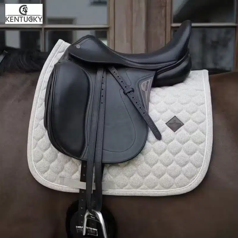 Tapis de selle Melange Dressage Beige Kentucky Horsewear 42738-32-DR Sellerie Equinoxe