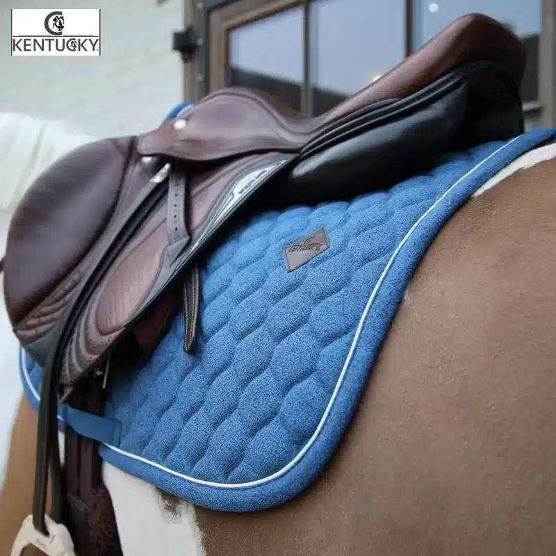 Tapis de selle Melange Jumping Bleu marine Kentucky Horsewear 42738-03-SJ Sellerie Equinoxe