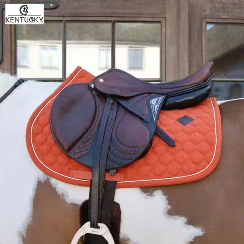 Tapis de selle Melange Jumping Orange 42738-45-SJ Kentucky Horsewear Sellerie Equinoxe