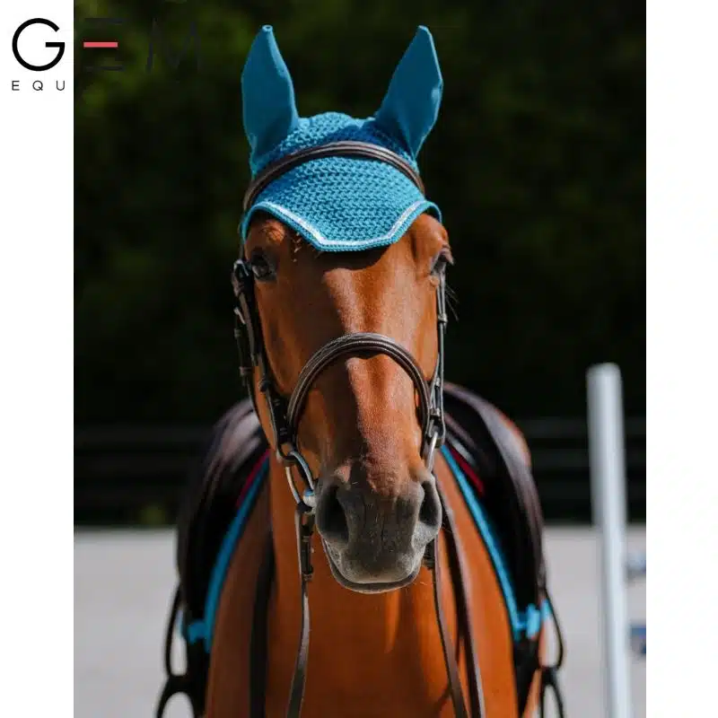 Bonnet court TEN Bleu Logo France GEM Spring Summer 2025 Sellerie Equinoxe Shop Fuveau