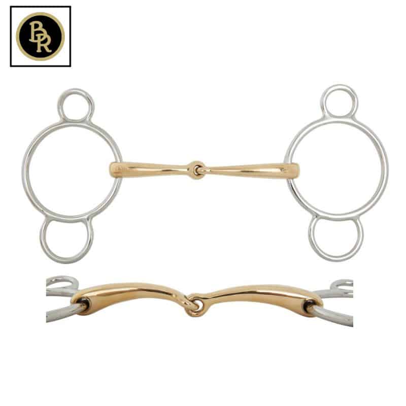 Mors 3 Anneaux Pessoa Soft Contact simple brisure BR 251087 251088 251089 Sellerie Equinoxe Shop