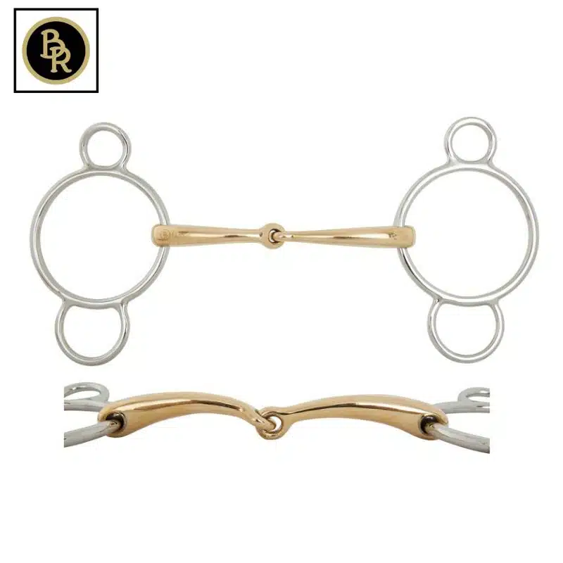Mors 3 Anneaux Pessoa Soft Contact simple brisure BR 251087 251088 251089 Sellerie Equinoxe Shop