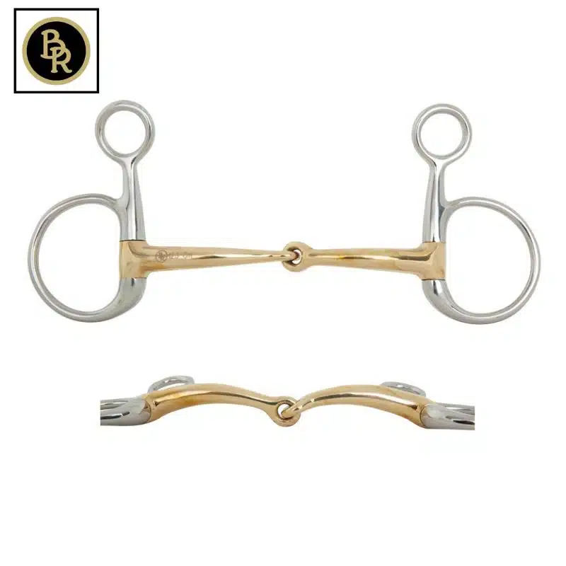 Mors Baucher simple brisure Soft Contact 14 mm Cheeks 110 mm BR 255022 Sellerie Equinoxe Shop Fuveau