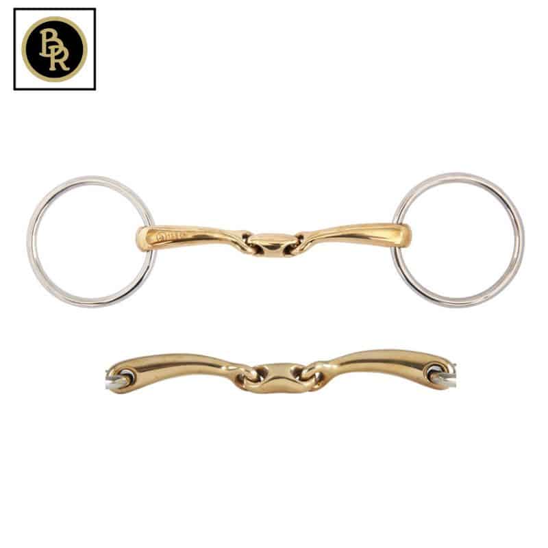 Mors à olive double brisure Soft Contact 14 mm BR 251097 Sellerie Equinoxe Shop Fuveau