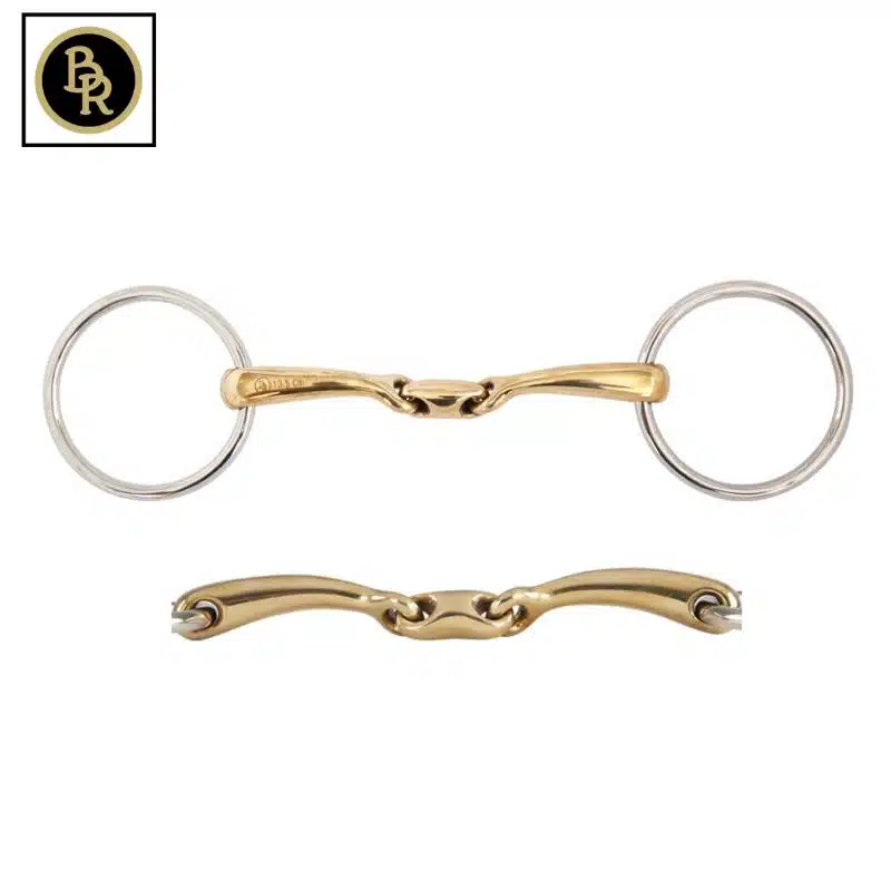 Mors à olive double brisure Soft Contact 14 mm BR 251097 Sellerie Equinoxe Shop Fuveau