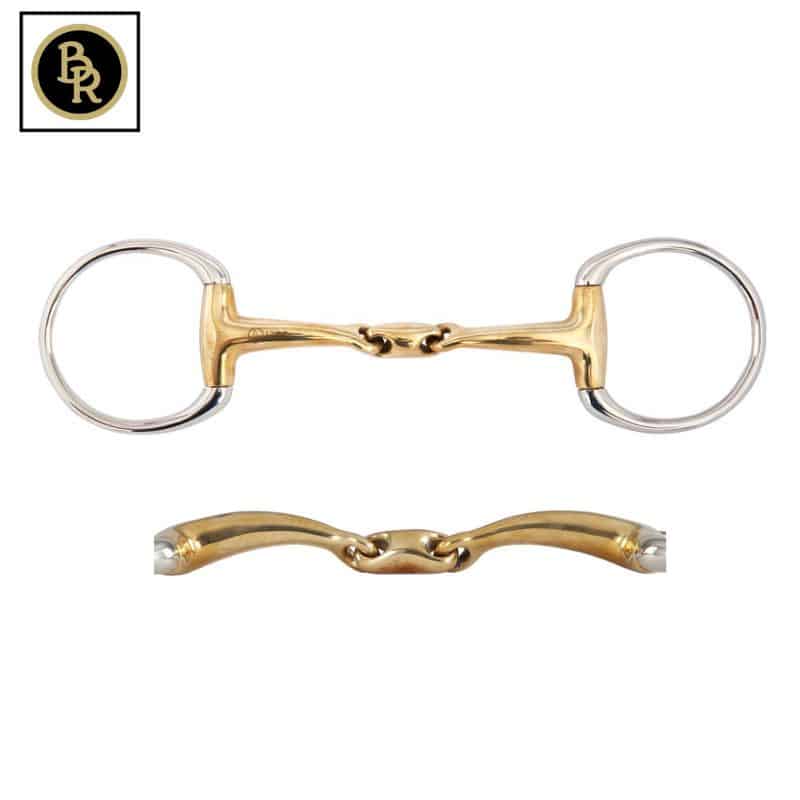 Mors à olive double brisure Soft Contact 14 mm BR 252055 Sellerie Equinoxe Shop Fuveau