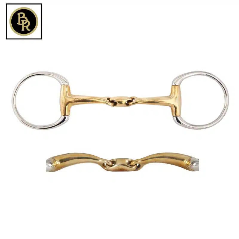 Mors à olive double brisure Soft Contact 14 mm BR 252055 Sellerie Equinoxe Shop Fuveau