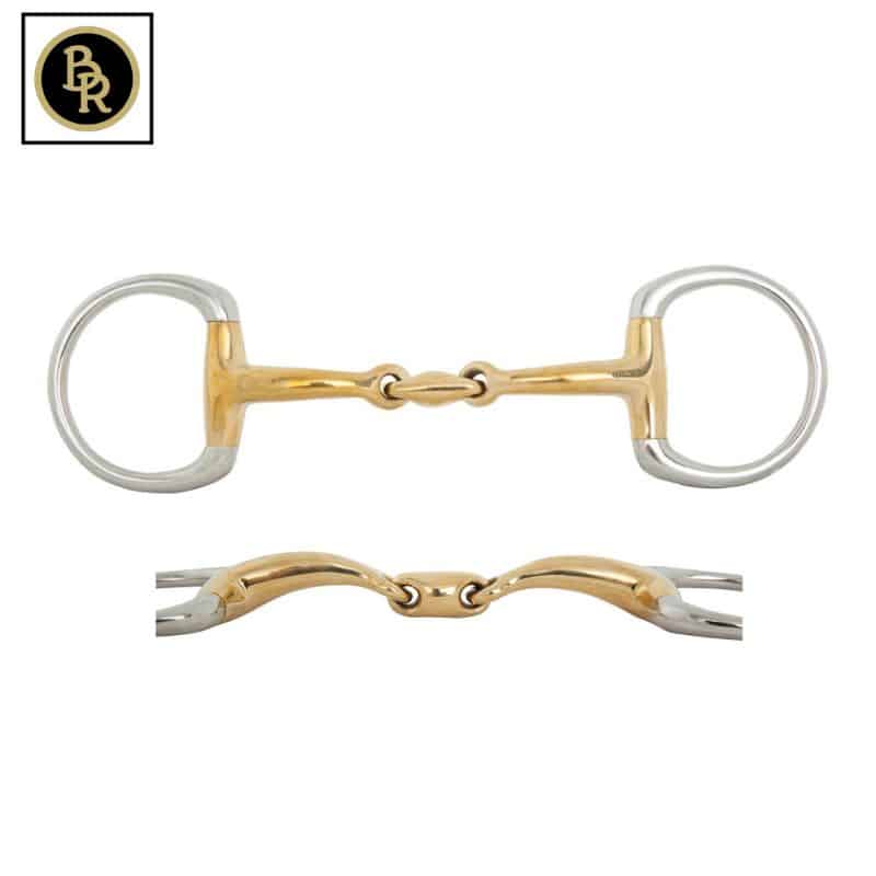Mors à olives double brisure Soft Contact 14 mm Ø 55 mm BR 252046 Sellerie Equinoxe Shop Fuveau