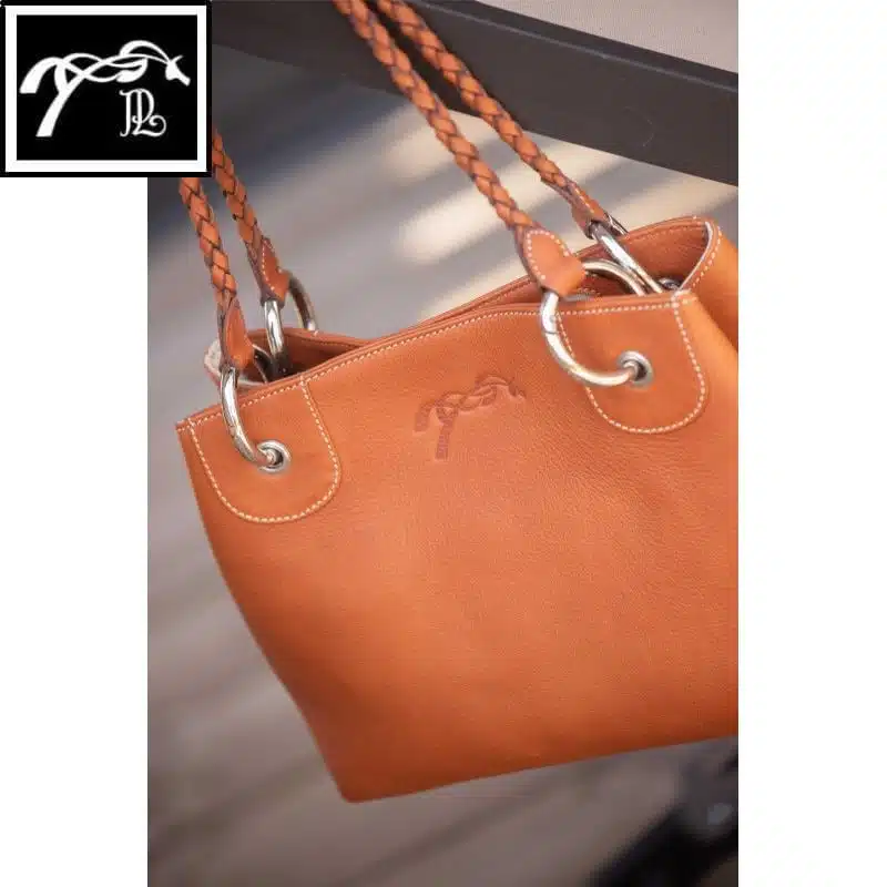 Sac à main Zabel Pénélope Store cognac SS25 Sellerie Equinoxe Shop Fuveau