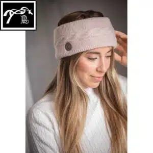 Bandeau d'équitation Mel PENELOPE COLLECTION AW25 beige SELLERIE EQUINOXE SHOP FUVEAU