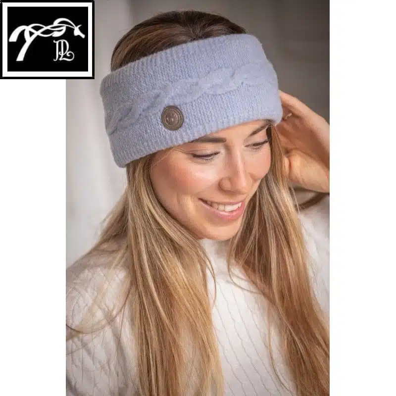 Bandeau d'équitation Mel bleu ciel PENELOPE COLLECTION AW25 SELLERIE EQUINOXE SHOP FUVEAU