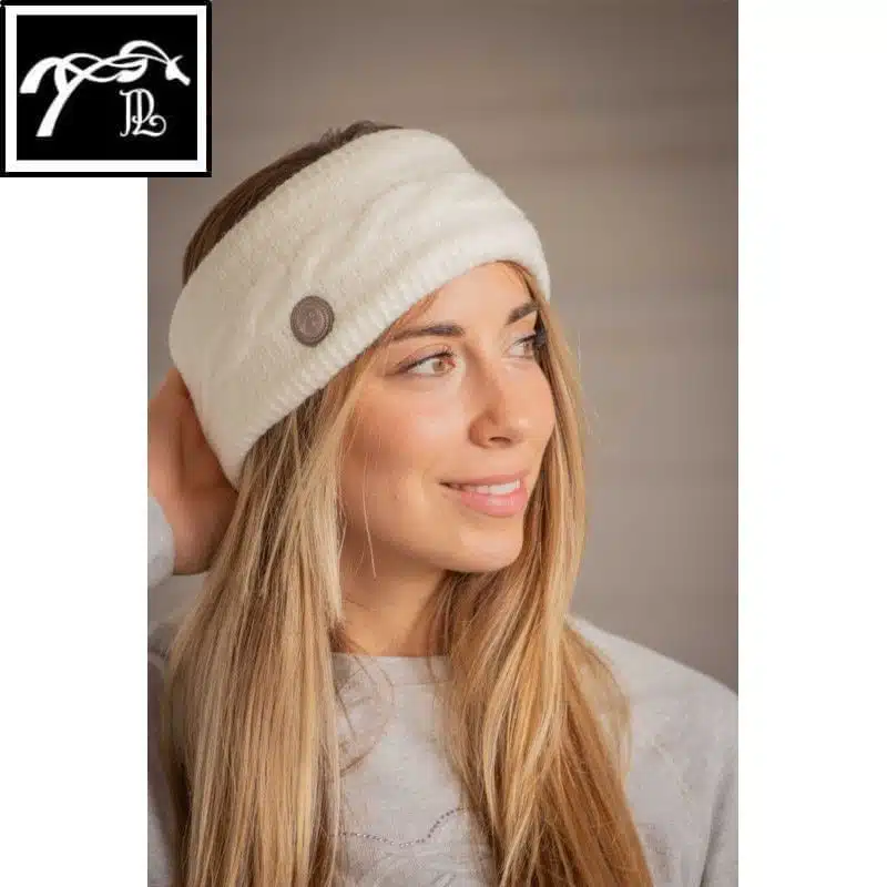 Bandeau d'équitation Mel écru PENELOPE COLLECTION AW25 SELLERIE EQUINOXE SHOP FUVEAU