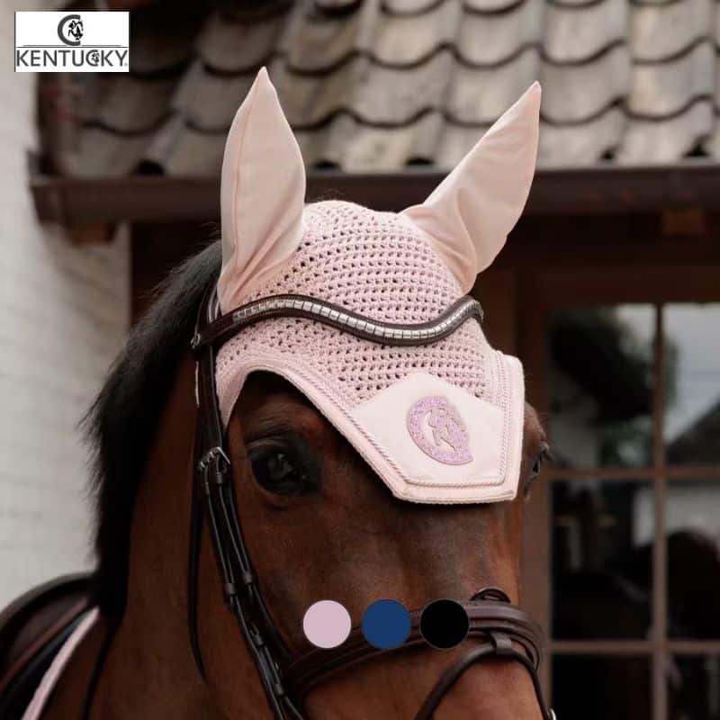 Bonnet anti-mouche wellington petillante vieux rose 42748-10-F Kentucky Sellerie equinoxe