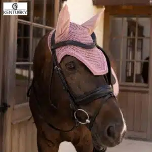 Bonnet anti-mouches Wellington Velvet Mini Pearls Jumping 42752 42753 vieux rose Kentucky Sellerie Equinoxe Shop Fuveau Bonnet anti-mouches Wellington Velvet Mini Pearls Jumping 42752 42753 vieux rose Kentucky Sellerie Equinoxe Shop Fuveau